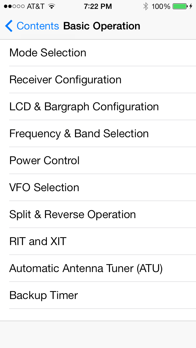 Basic Operation